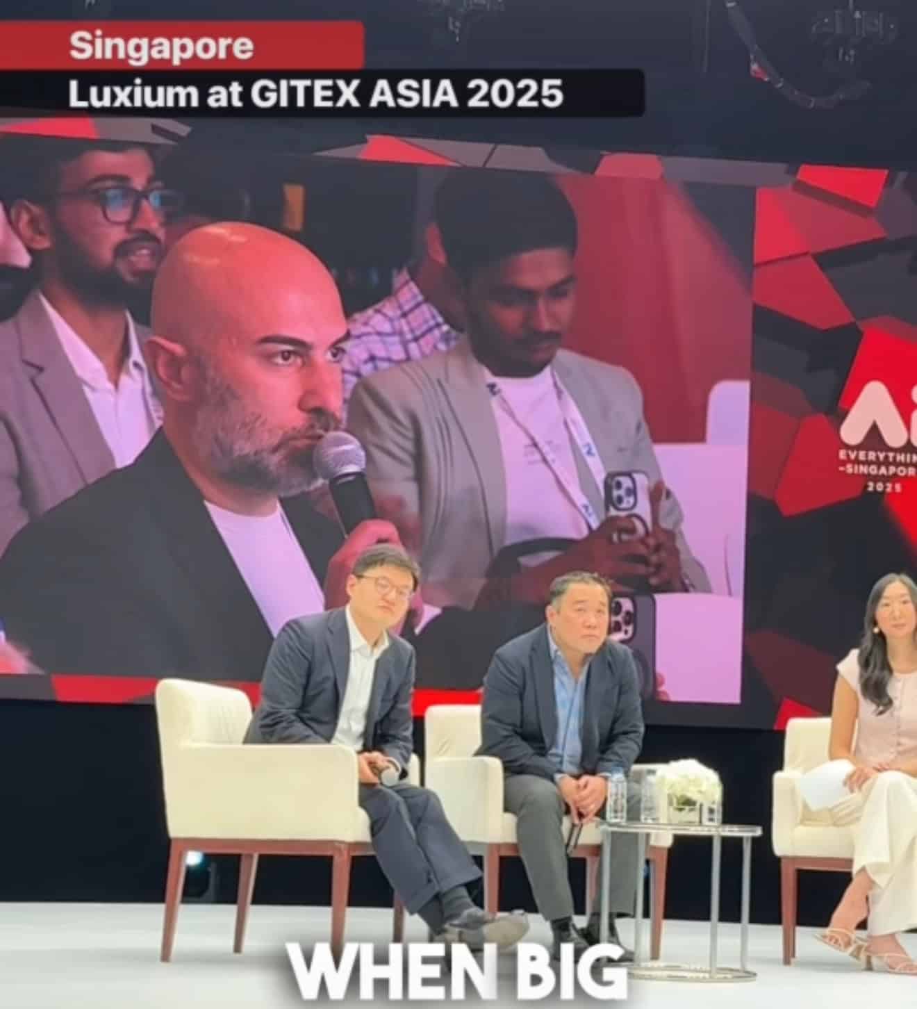 ლუქსიუმი GitexAsia 2025-ზე